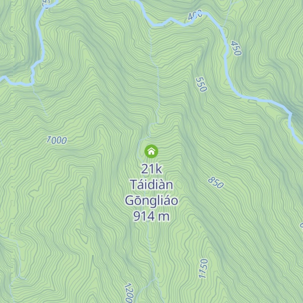 Map of 21k  Táidiàn Gōngliáo