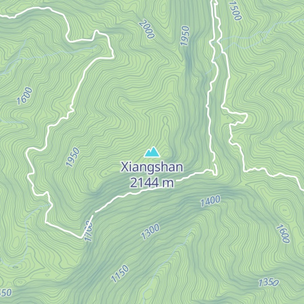Map of Xiangshan