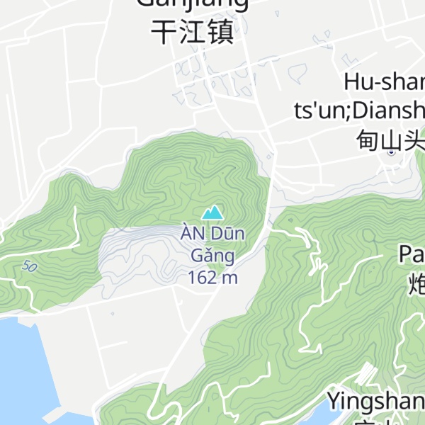 Map of ÀN Dūn Gǎng