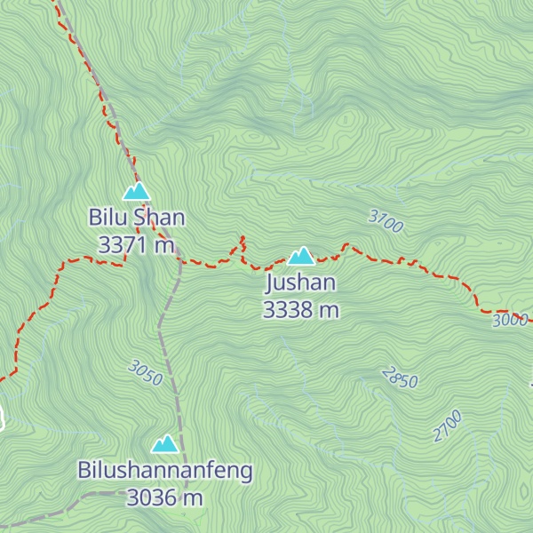 Map of Jùshān Sānfēng