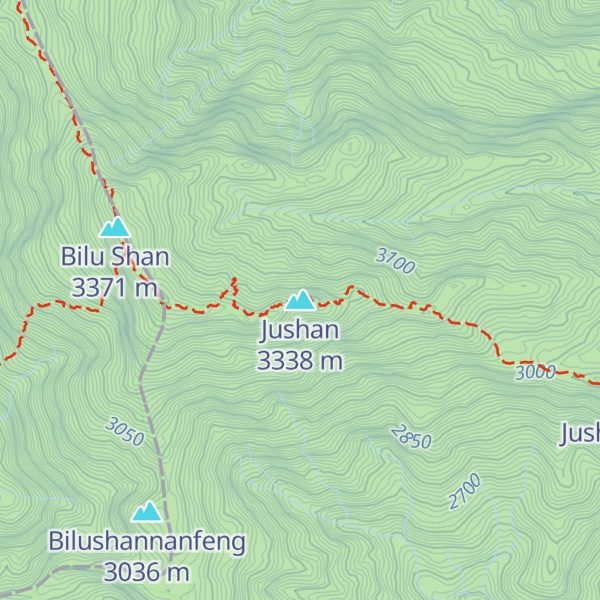 Map of Jushan