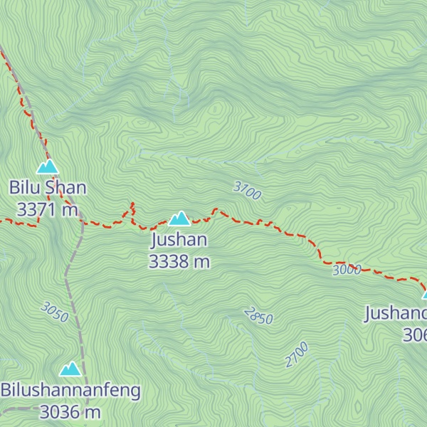 Map of Jùshān Wǔfēng