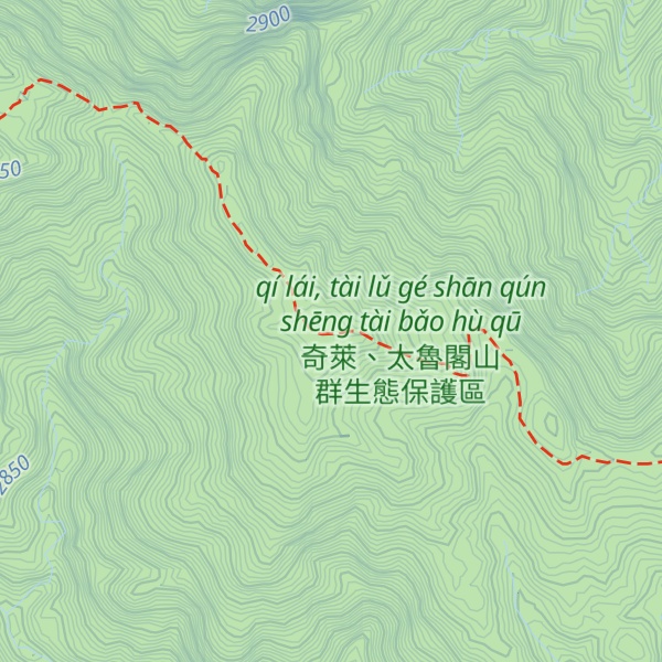 Map of Panshishanxifeng