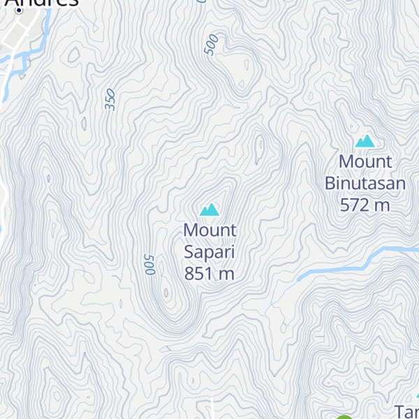 Map of Mount Sapari