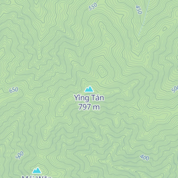 Map of Yǐng Tán