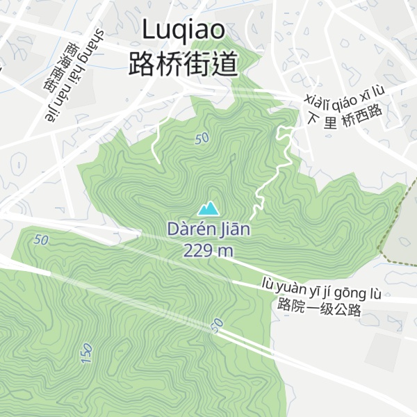 Map of Dàrén Jiān