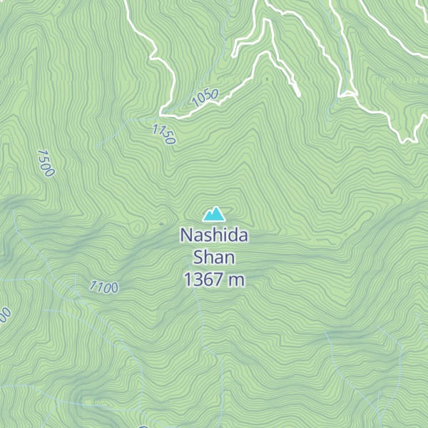 Map of Nashida Shan