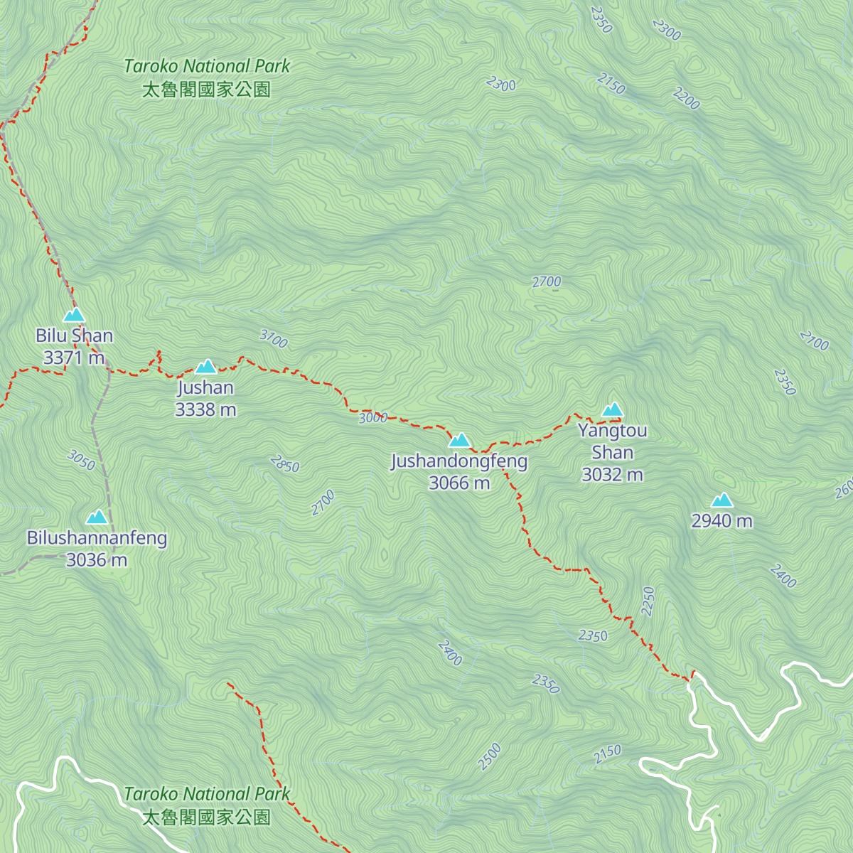 Judong Refuge Cabin map