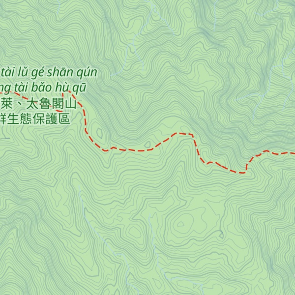 Map of Panshishanzhongfeng