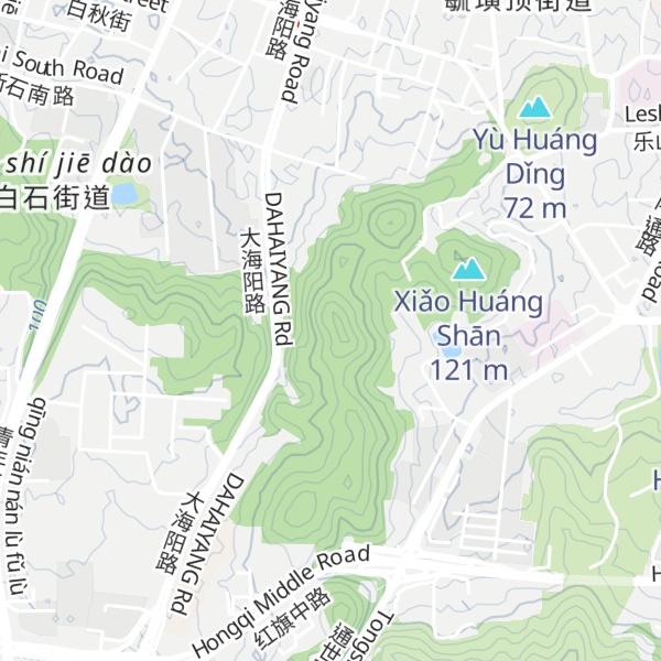 Map of Xiēzǐ Dǐng