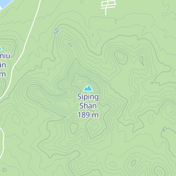 Map of Siping Shan