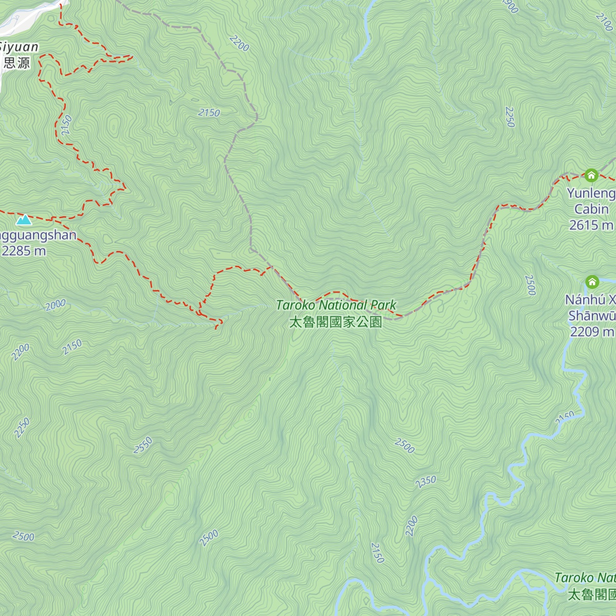 Duojiatun Refuge Cabin map