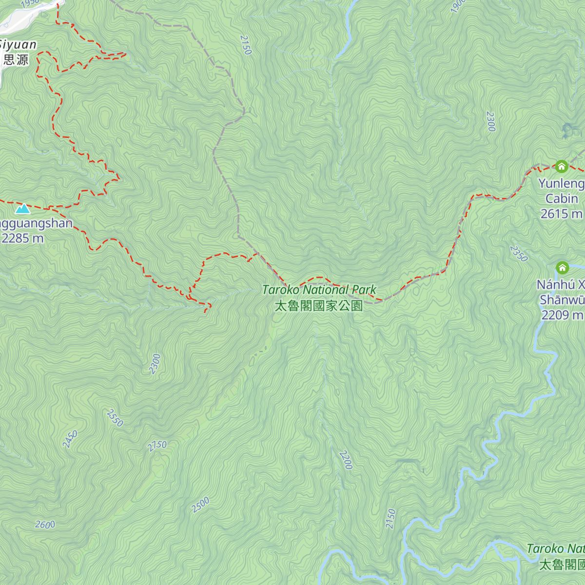 Duojiatun Refuge Cabin map
