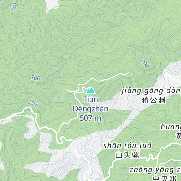 Map of Tiān Dēngzhǎn