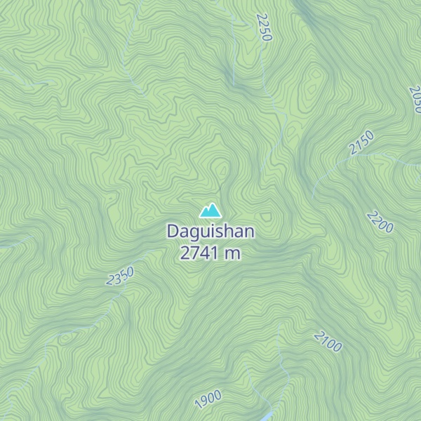 Map of Daguishan