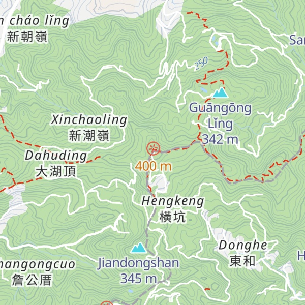 Map of Dadongshan