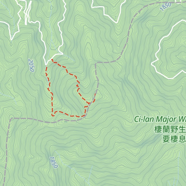 Map of Meiyouyanshan