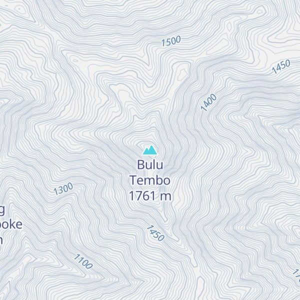 Map of Bulu Tembo