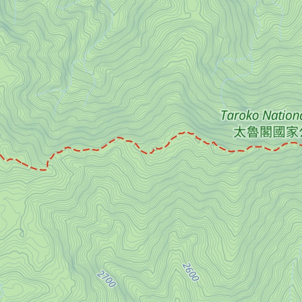 Map of Panshi Shan