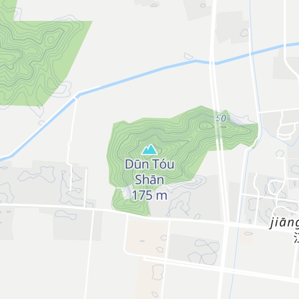 Map of Dūn Tóu Shān
