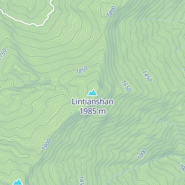 Map of Lintianshan