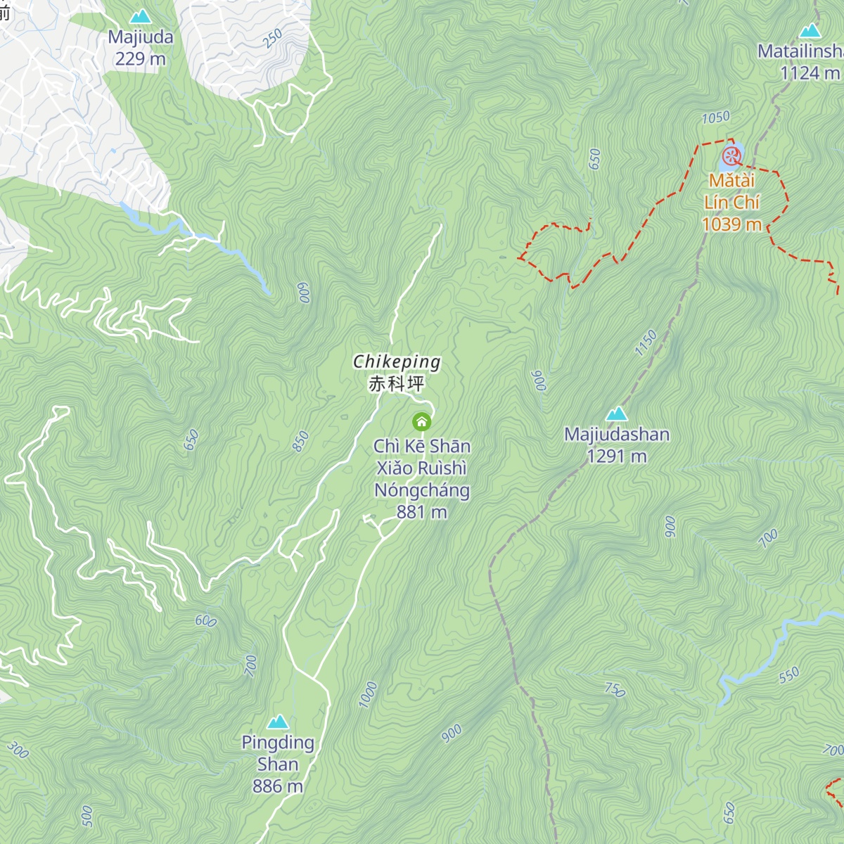 Chì Kē Shān Xiǎo Ruìshì Nóngcháng map