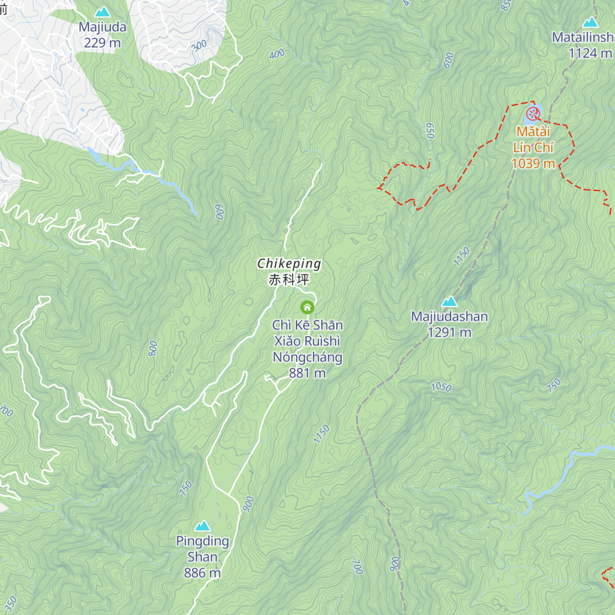 Chì Kē Shān Xiǎo Ruìshì Nóngcháng map