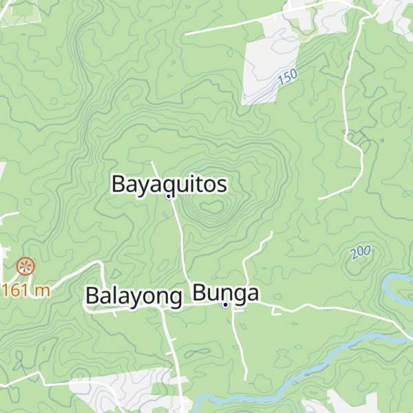 Map of Bayaguitos