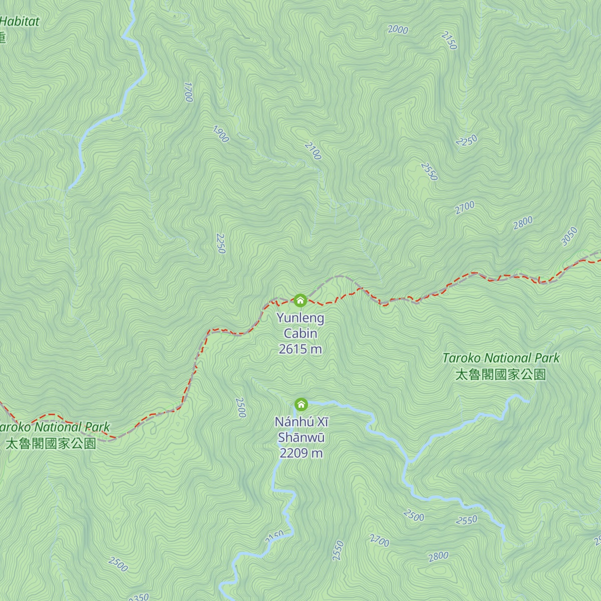 Yunleng Cabin map