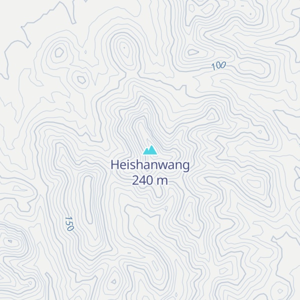 Map of Heishanwang