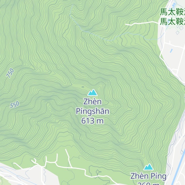 Map of Zhèn Píngshān