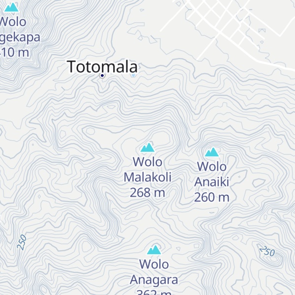 Map of Wolo Malakoli