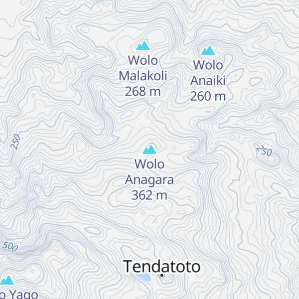 Map of Wolo Anagara