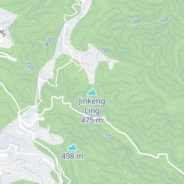 Map of Jinkeng Ling
