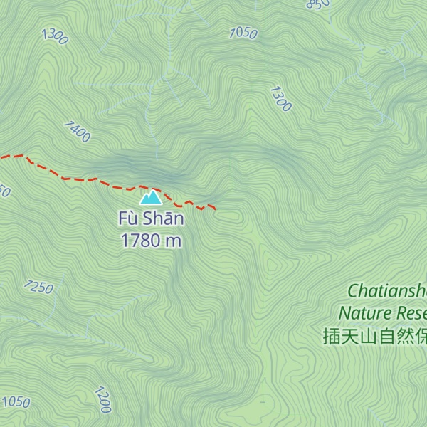 Map of Fufushan