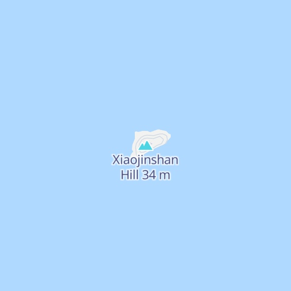 Map of Xiaojinshan Hill