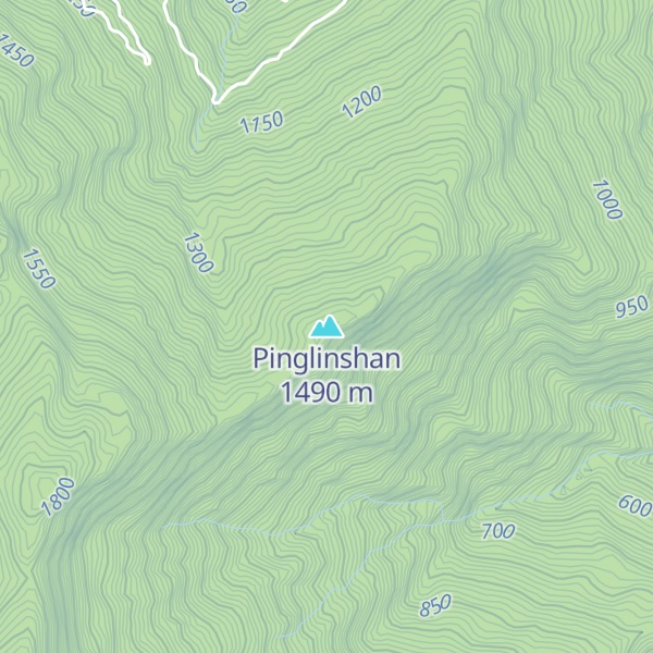 Map of Pinglinshan