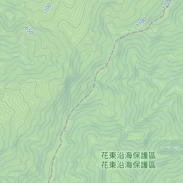 Map of Beihuadongshan