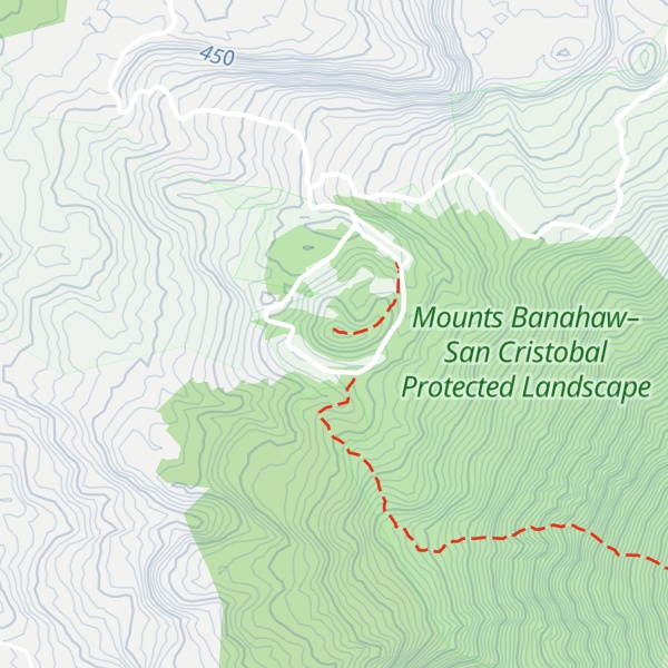 Map of Tayak Hill