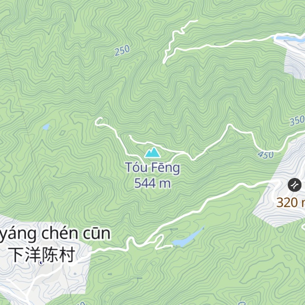 Map of Tóu Fēng