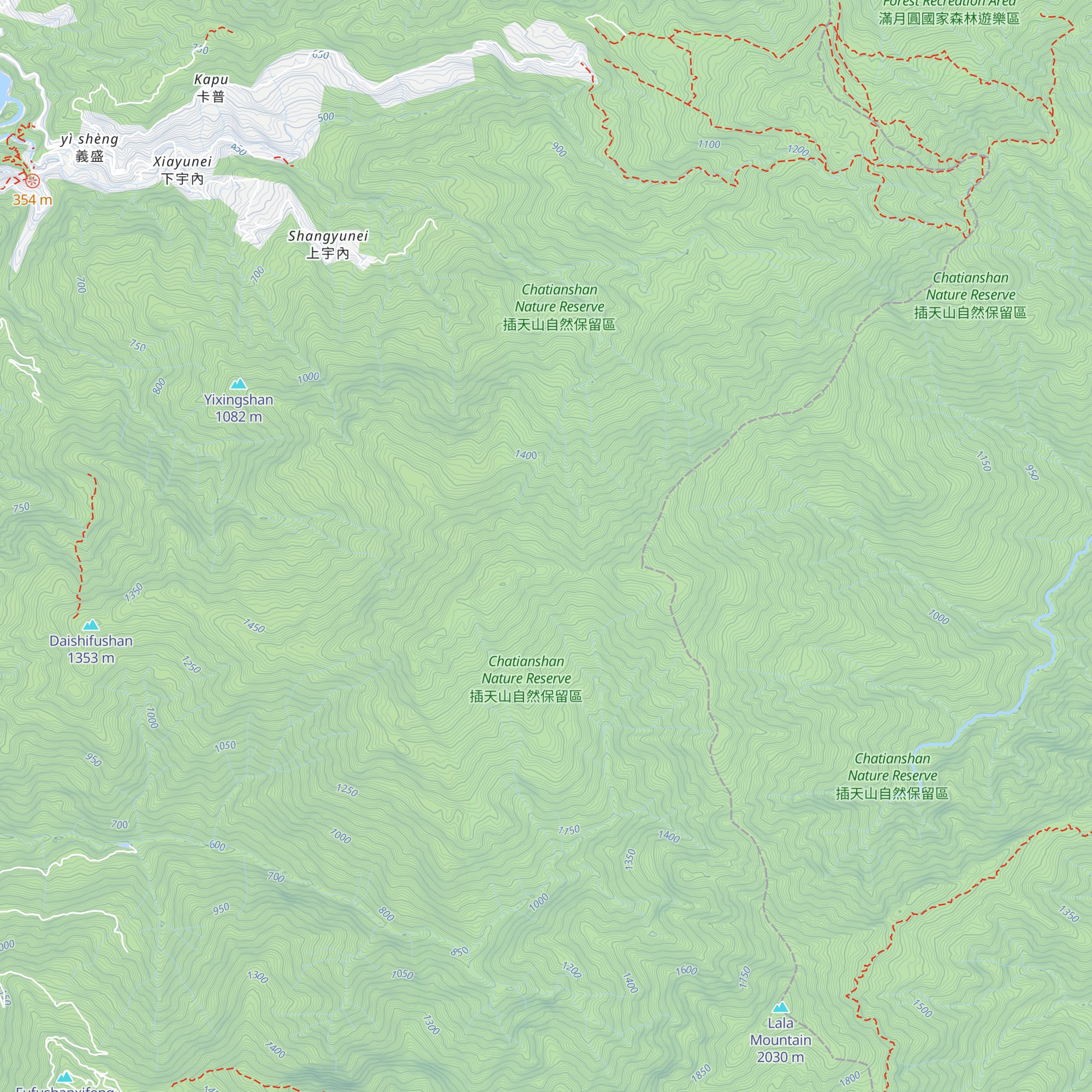 Bìnán Xiǎowū map