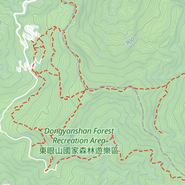 Map of Dongyanshan