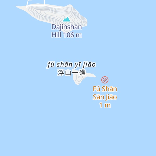 Map of Fushan