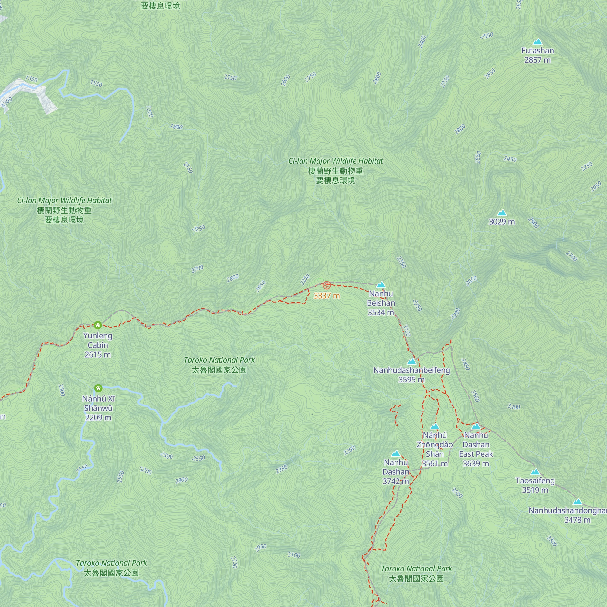 Shenmazhen Cabin map