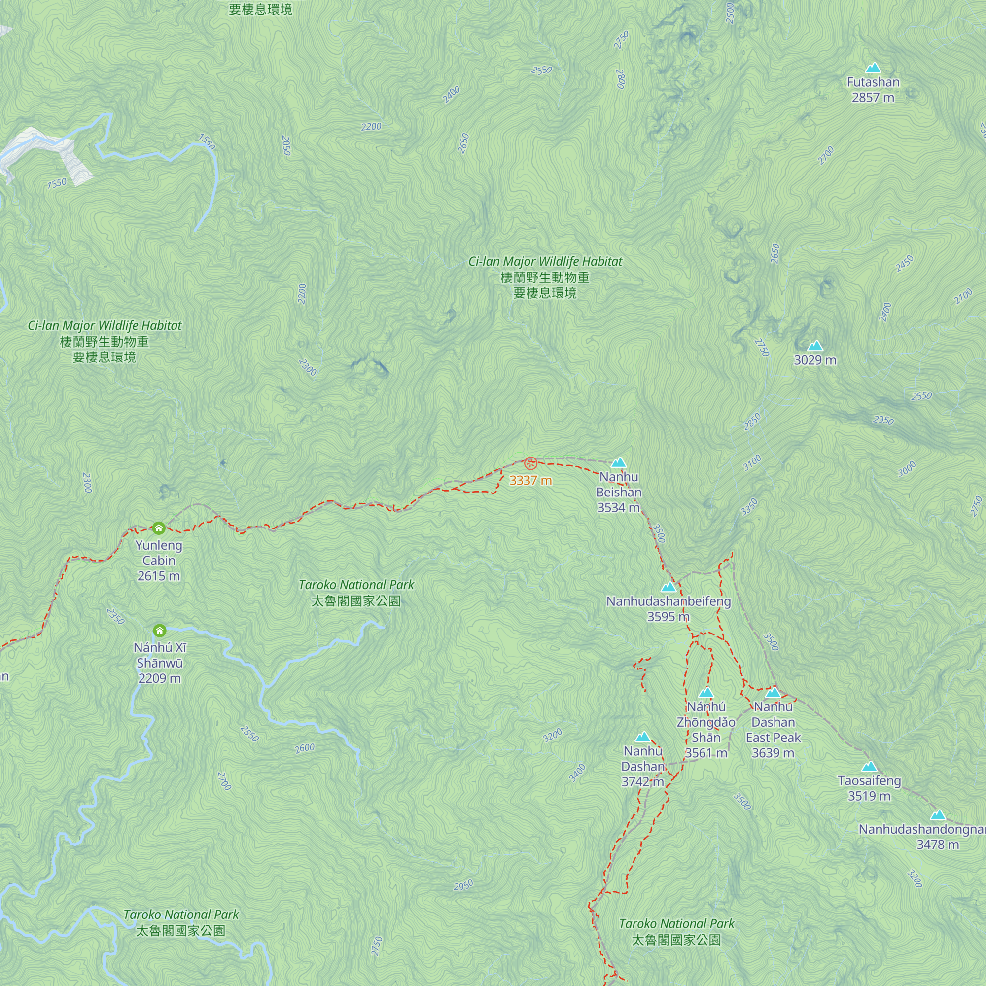 Shenmazhen Cabin map