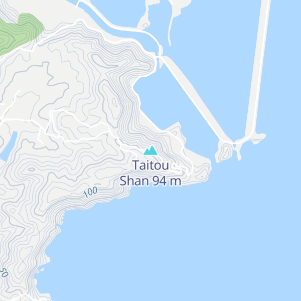 Map of Taitou Shan