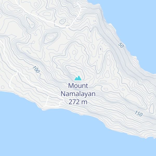 Map of Mount Namalayan