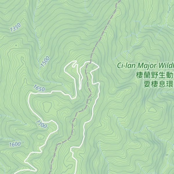 Map of Lengshan