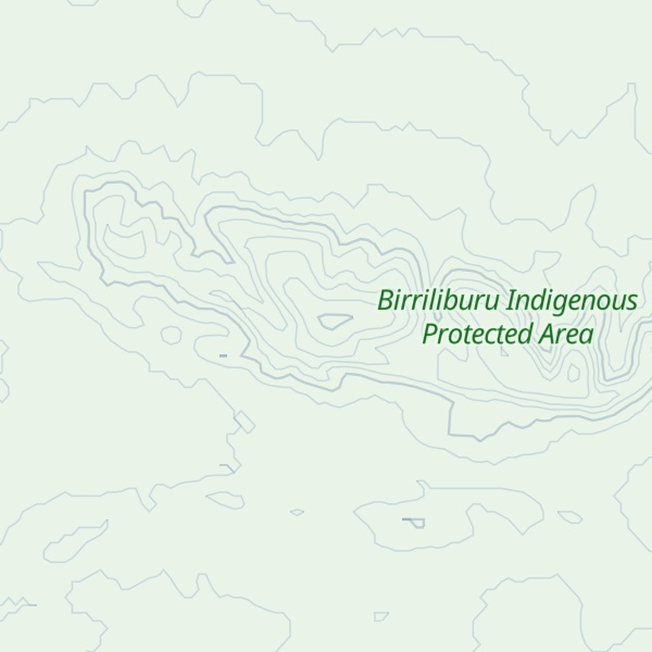 Map of Mount Cecil Rhodes