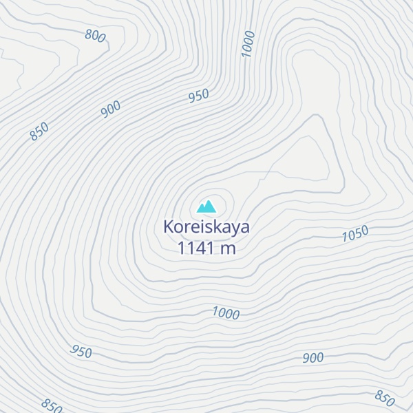 Map of Koreiskaya
